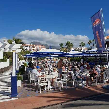 Apartment Duplex No 6 Directly At The Sea And Beach, Heated Pool, Wifi, Terrace Playa de las Americas (Tenerife)