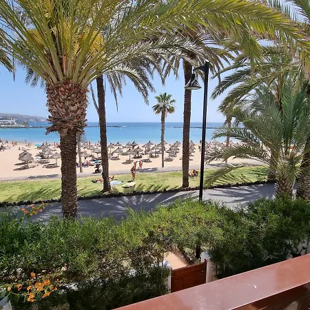 Duplex No 6 Directly At The Sea And Beach, Heated Pool, Wifi, Terrace * Playa de las Américas